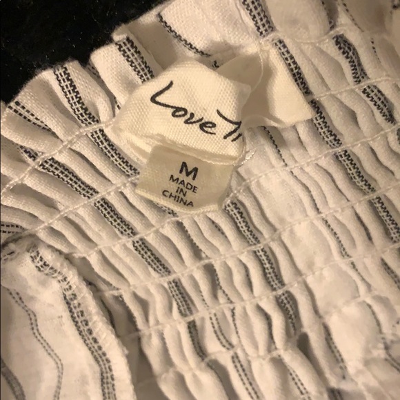 Button up striped romper - Picture 2 of 3